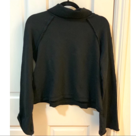 Michael Stars Reversible Raglan Sleeve Sweatshirt - Picture 2 of 4